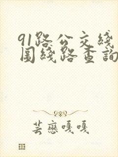 91路公交线路图线路查询