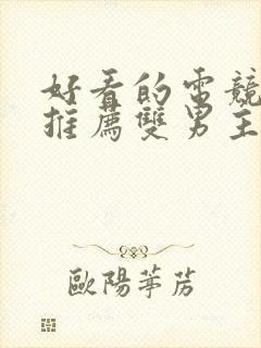 好看的电竞小说推荐双男主