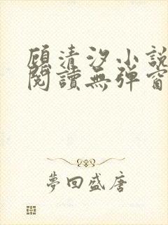 顾清汐小说免费阅读无弹窗