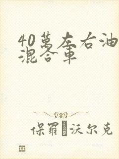 40万左右油电混合车