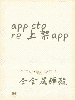 app store 上架app