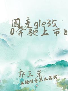 国产gle350奔驰上市时间