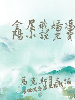 金屋藏娇冯媛宋阳小说免费阅读