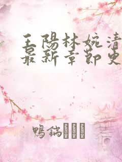 王阳林婉清小说最新章节更新时间 王阳林婉清小说最新章节更新时间
