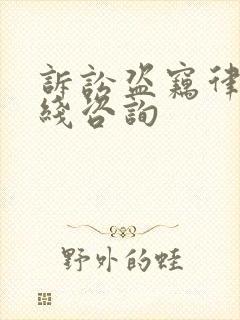 诉讼盗窃律师在线咨询 诉讼盗窃律师在线咨询