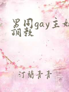 男同gay主奴调教