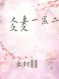 人妻一区二区久久久