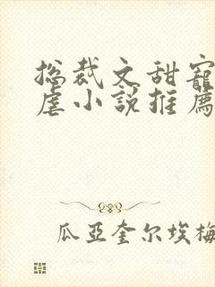 总裁文甜宠文无虐小说推荐