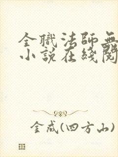 全职法师无修版小说在线阅读