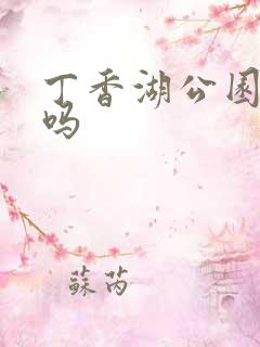 丁香湖公园好玩吗