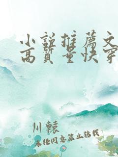 小说推荐文笔好高质量快穿文