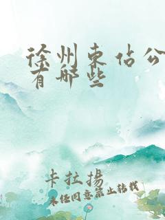 徐州东站公交车有哪些