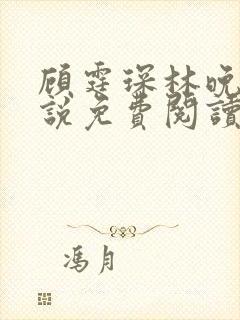 顾霆琛林晚青小说免费阅读大结局 顾霆琛林晚青小说免费阅读大结局