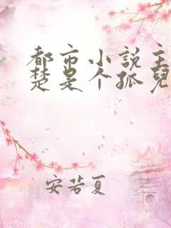 都市小说主角姓楚是个孤儿