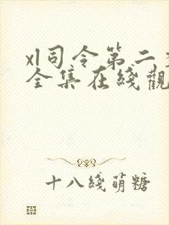 xl司令第二季全集在线观看免费