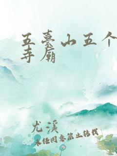 五台山五个台顶寺庙