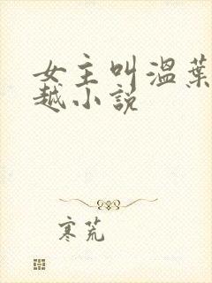 女主叫温叶的穿越小说