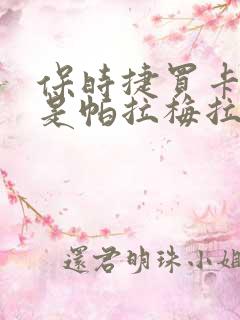 保时捷买卡宴还是帕拉梅拉