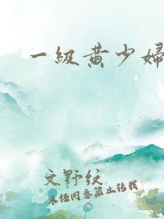 一级黄少妇淫片