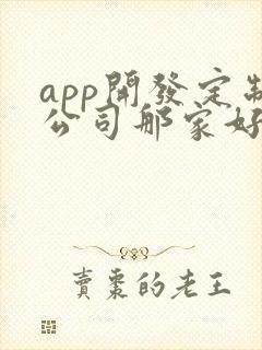 app开发定制公司那家好