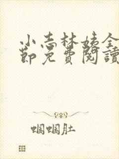 小志林姨全部章节免费阅读