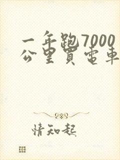 一年跑7000公里买电车还是油车 一年跑7000公里买电车还是油车