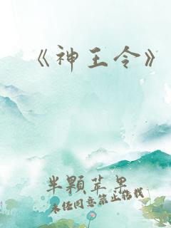 《神王令》小说 《神王令》小说