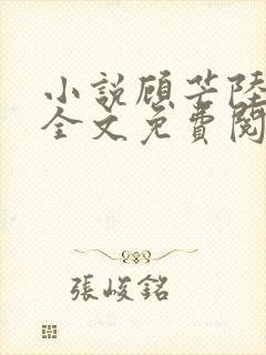 小说顾芒陆承洲全文免费阅读完整版