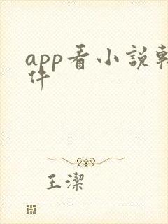 app看小说软件