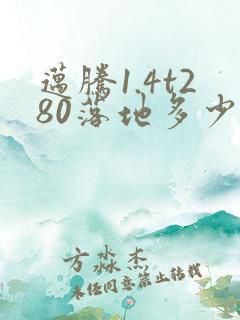 迈腾1.4t280落地多少钱