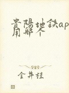 贵阳地铁app用哪个
