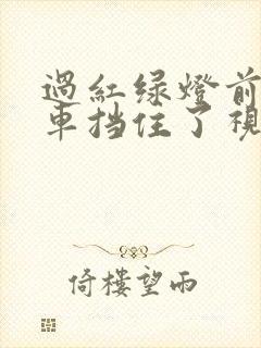 过红绿灯前面大车挡住了视线闯红灯罚钱吗