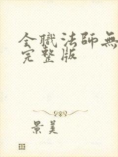 全职法师无删减完整版