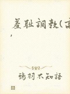 羞耻调教(高h,
