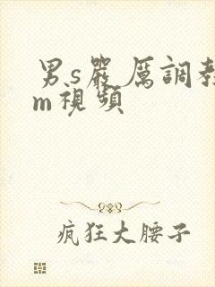 男s严厉调教女m视频