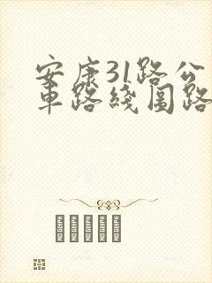 安康31路公交车路线图路