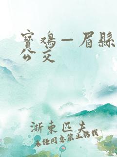 宝鸡—眉县城际公交