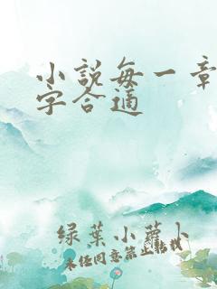 小说每一章多少字合适