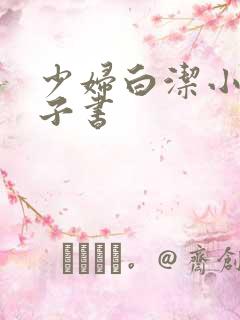 少妇白洁小说电子书
