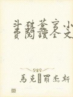 斗破苍穹小说免费阅读全文下载 斗破苍穹小说免费阅读全文下载
