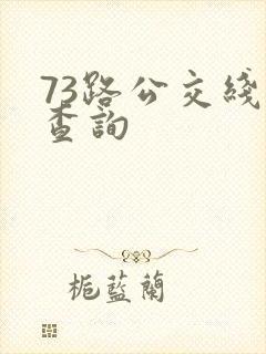 73路公交线路查询