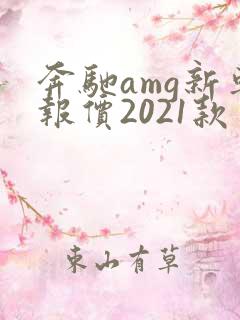 奔驰amg新车报价2021款