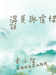 温蔓与霍绍霆小说