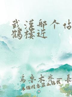 武汉哪个站离黄鹤楼近