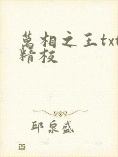 万相之王txt精校