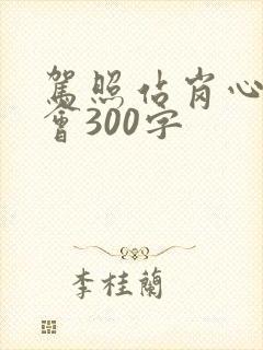 驾照站岗心得体会300字