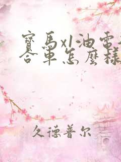 宝马x1油电混合车怎么样