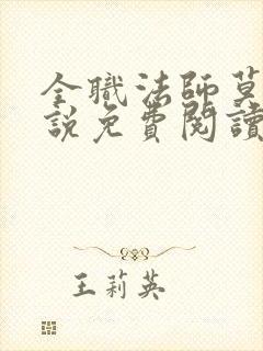 全职法师莫凡小说免费阅读