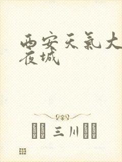 西安天气大唐不夜城 西安天气大唐不夜城