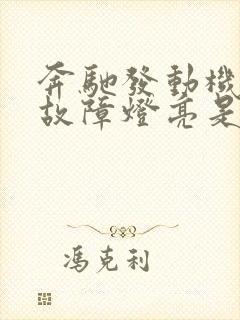 奔驰发动机抖动故障灯亮是什么原因